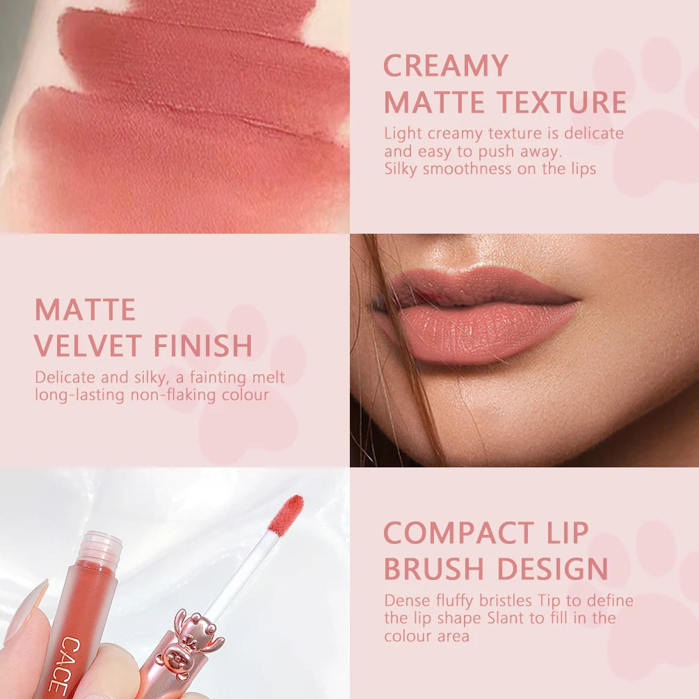 Long-lasting matte red lip gloss AliExpress