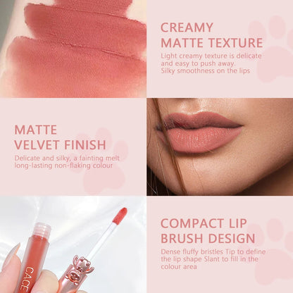 Long-lasting matte red lip gloss AliExpress